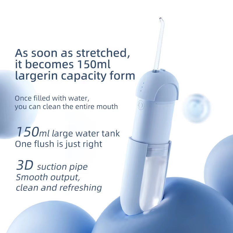 Smile-em Portable Dental Water Flosser